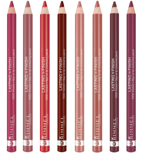 Rimmel Lasting Finish 1000 Kisses Lip Liner Pencil Contour *CHOOSE YOUR SHADE*