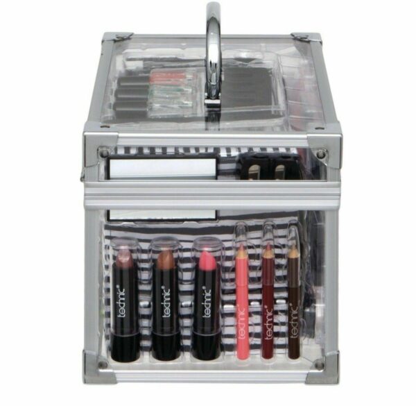 Technic Essential Cosmetics Large Clear Carry Case gift set - Image 3