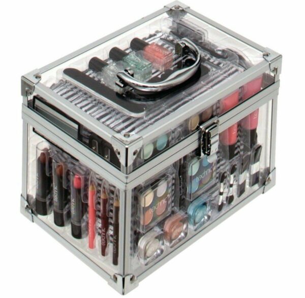 Technic Essential Cosmetics Large Clear Carry Case gift set - Image 6