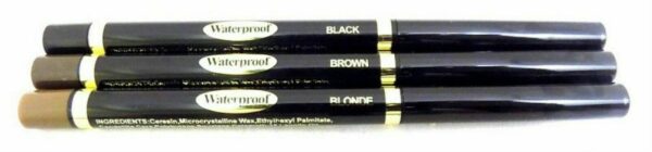 Twist Up Waterproof Eyebrow Pencil Black