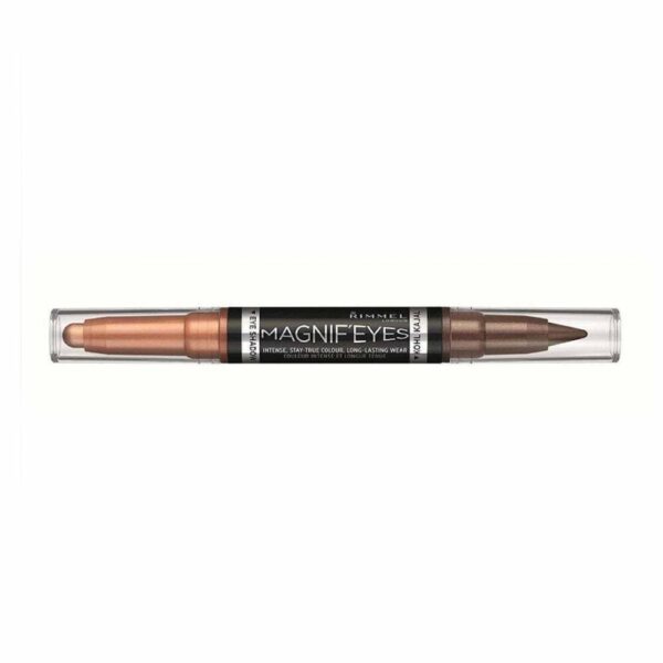 Rimmel Magnif'Eyes 2 in 1 002 - Kissed By A Rose Gold