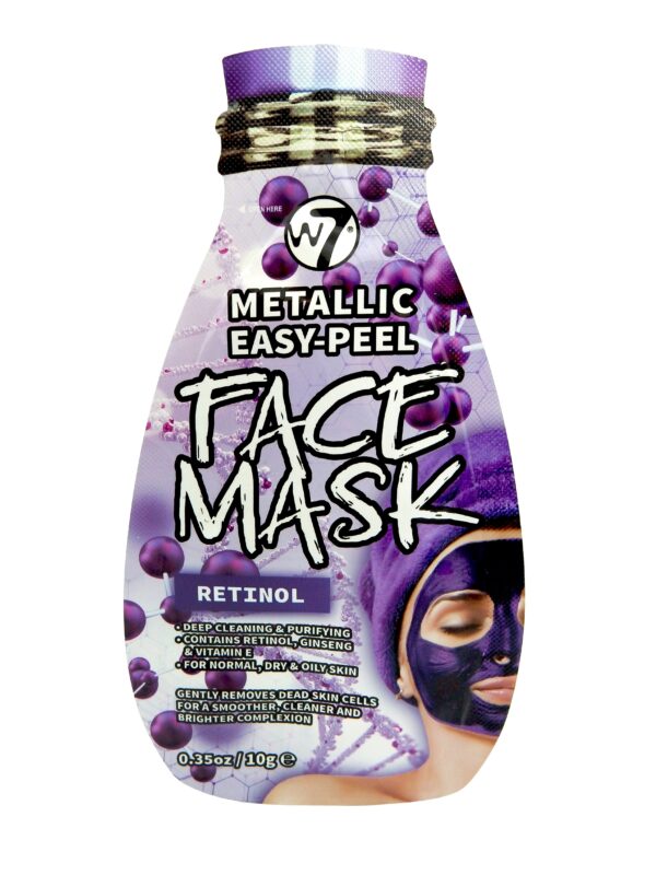 Metallic Easy-Peel Retinol Face Mask