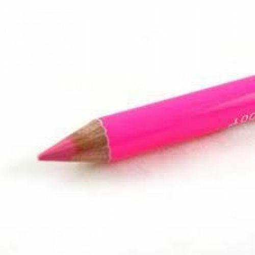 Saffron Neon Kohl Eye Eyeliner Soft Lip Liner Lipliner Pencil-pink