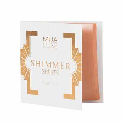MUA Luxe Shimmer Sheets Highlighter-rose