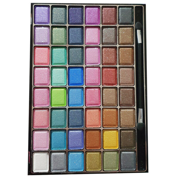 Saffron 48 Colour Shades - Cream Eyeshadow Palette