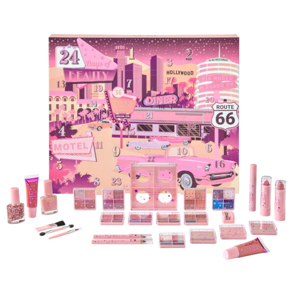 Sunkissed Beauty Make-Up Advent Calendar 24 Days Christmas Countdown Hollywood