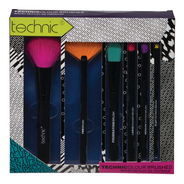 Technic Make-up Colour Brush Set