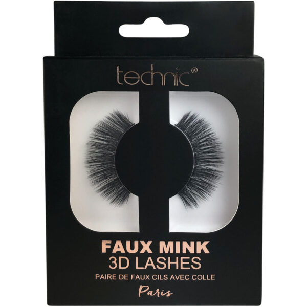 Technic Faux Mink 3D False Lashes - Paris