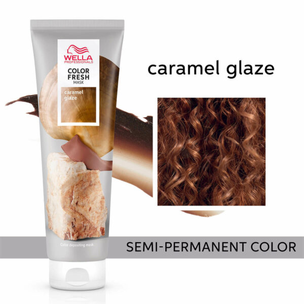 Wella Color Fresh Mask Caramel Glaze 150ml - Image 2