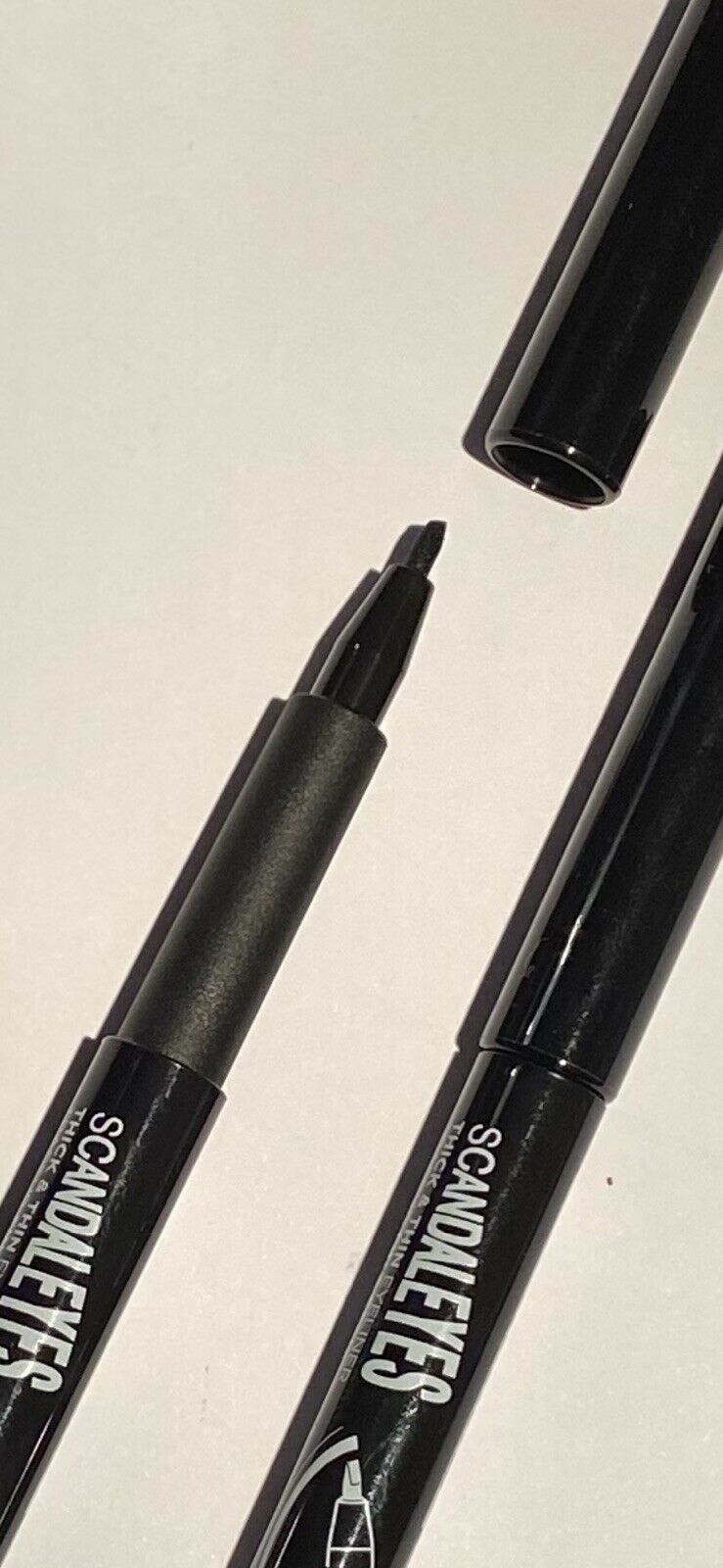 Rimmel Scandaleyes Thick and Thin Eye Liner 1.1ml - 001 Black-