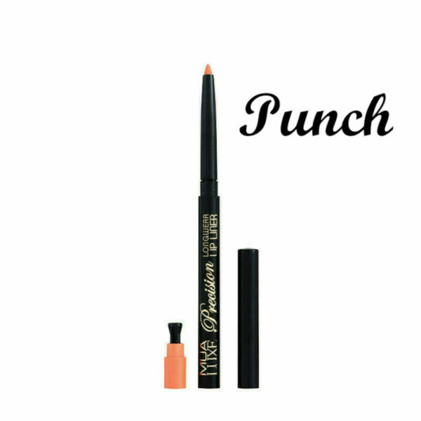 MUA Luxe Precision Longwear Twist Up Retractable Lip Liner Pencil Define & Shape