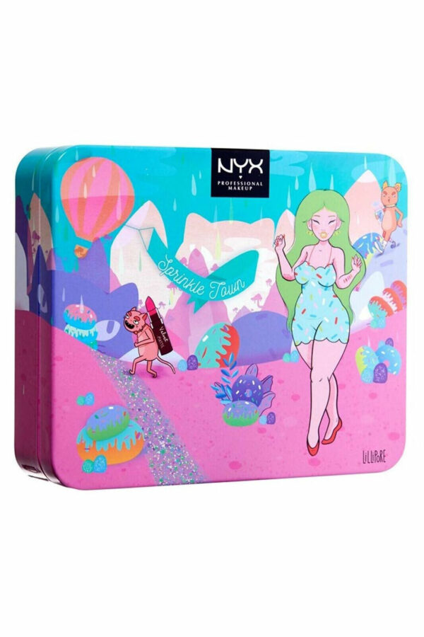 NYX Sprinkle Town Shimmer Eye & Lip Set 4Pc Makeup Set - Image 2