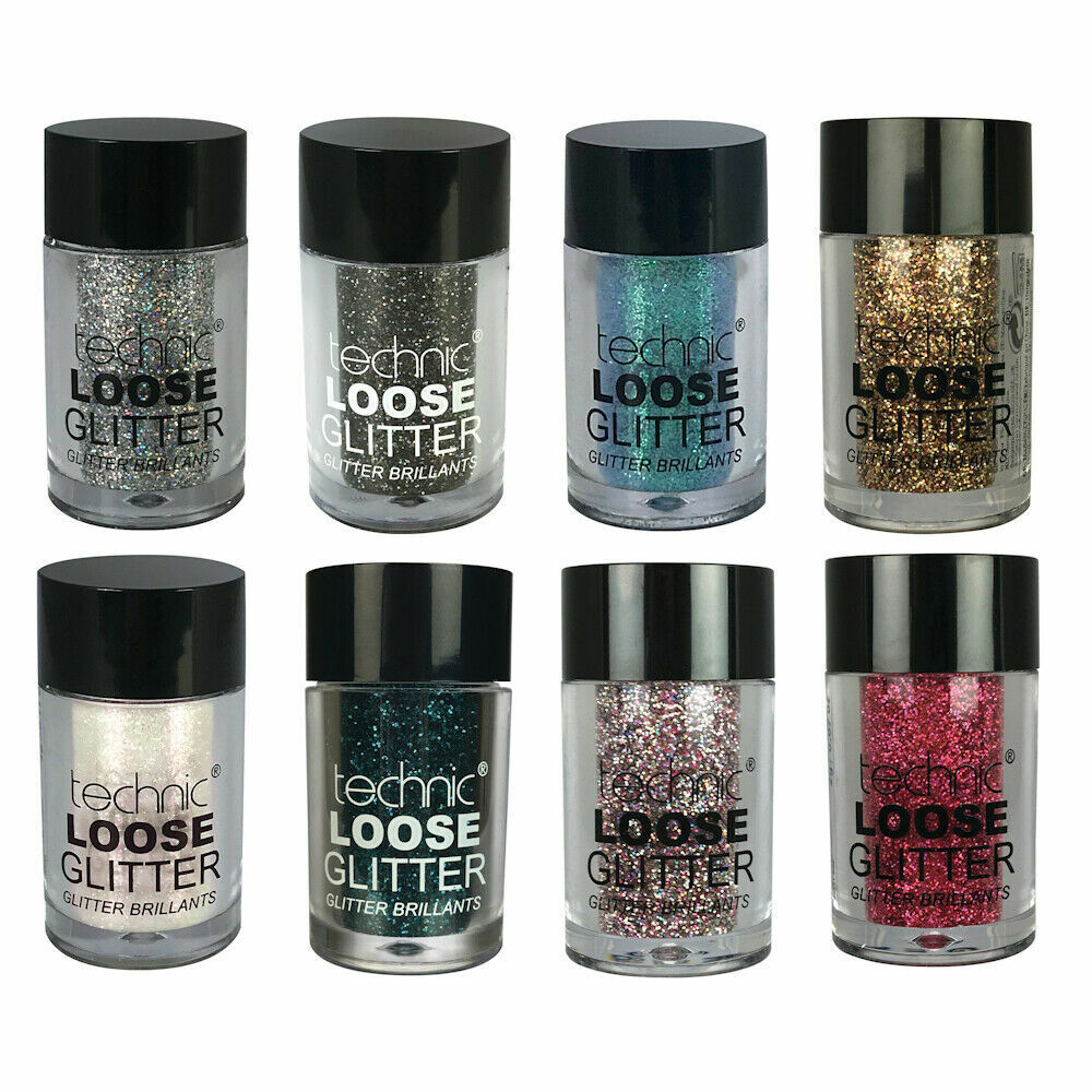 Technic Loose Face Body Glitter Shaker Festival Party Glitters Choose Shade