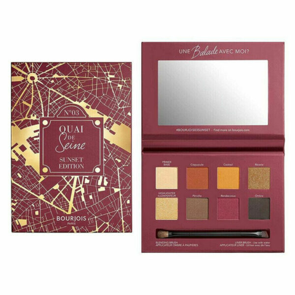 Bourjois Paris 4 In 1 Eye Palette Quai De Seine 7.68g - 03 Sunset Edition New - Image 3