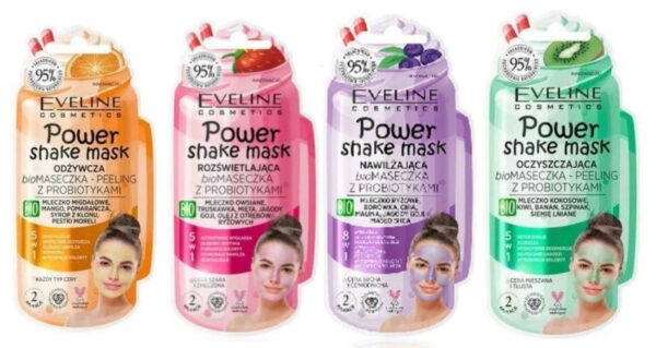 Eveline Power Shake bio masks with probiotics  10ml Pick Type