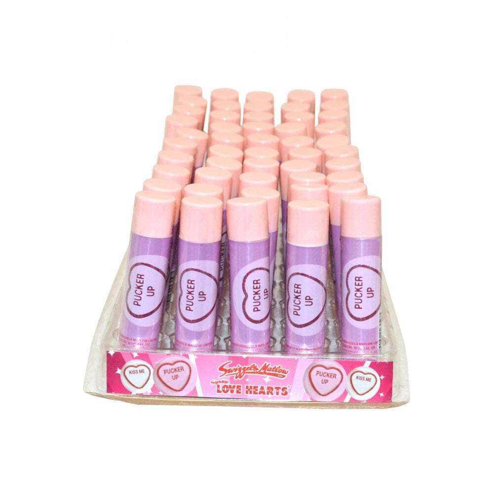 Swizzels Matlow Retro Sweet Lip Balms - Love Hearts & Fizzers - Image 4