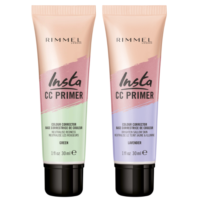 RIMMEL Insta CC Colour Corrector Lightweight Primer 30ml NEW CHOOSE