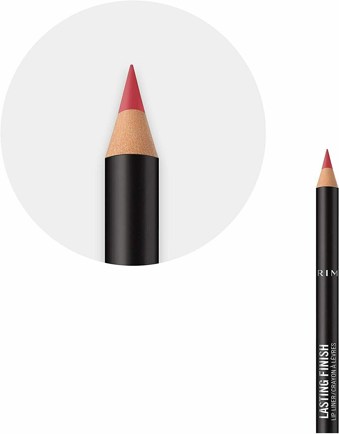 RIMMEL Lasting Finish 8HR Stay On Lip Liner Crayon Pencil Contour *ALL SHADES* - Image 2
