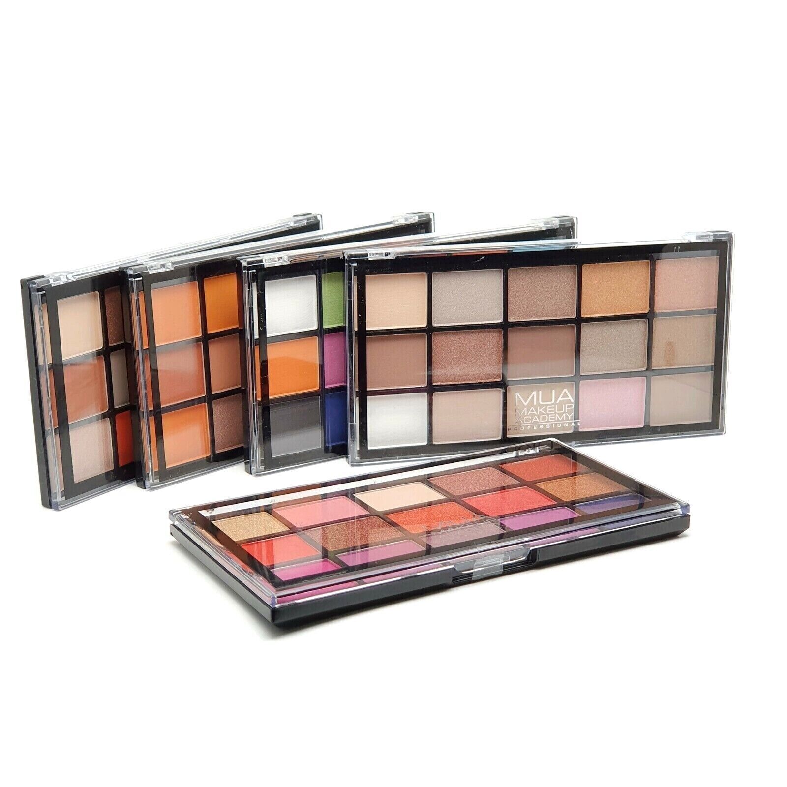 MUA 15 Shade Eyeshadow Palette Compact Professional Makeup Soft Silky Finish 12g - Image 3