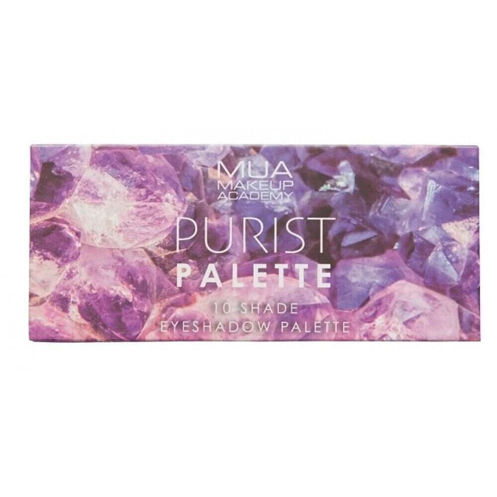 MUA Purist 10 Shade Eyeshadow Palette 11g - Image 2