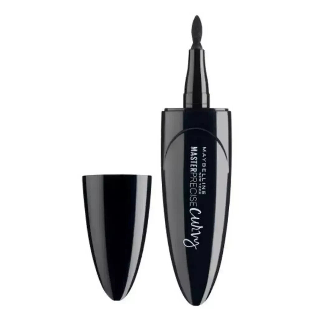 Maybelline Master Precise Curvy Liquid Eyeliner - 01 Black - New