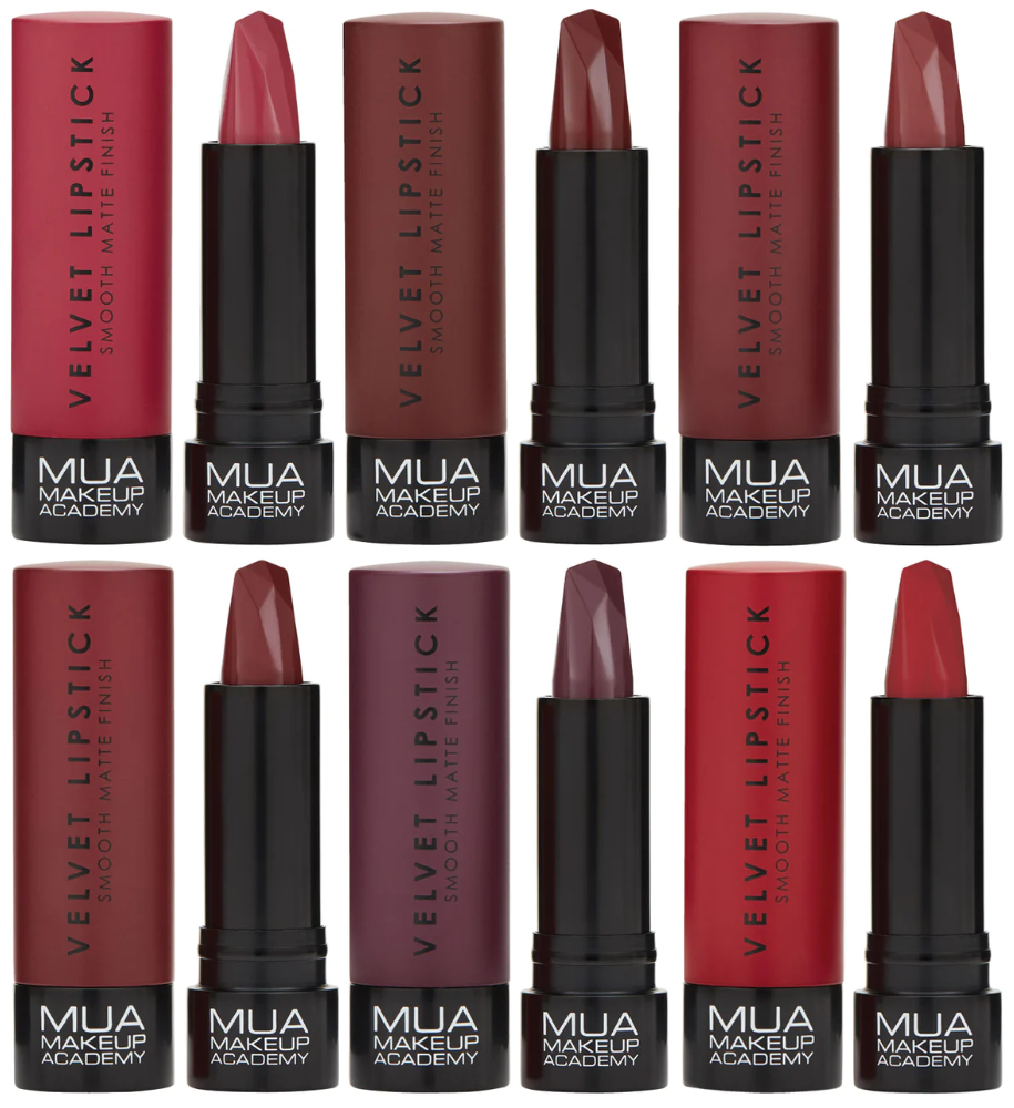MUA VELVET MATTE LIPSTICK LATEST VEGAN VERSION BRAND NEW