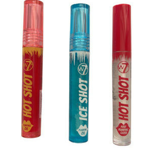 W7 Hot Shot Ultra Plumping Gloss, Clear High Shine Lip Lip gloss Hot Lips Pick