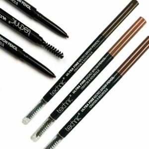 Technic Ultra Fine Micro Brow Pencil Retractable Crayon Eyebrow Liner Spoolie