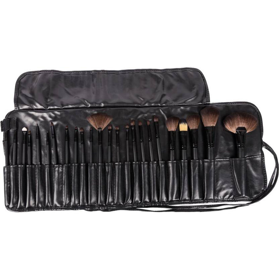 World Of Cosmetics Lilyz Blanket Inc 24 Brushes Pick From Pink Or Black