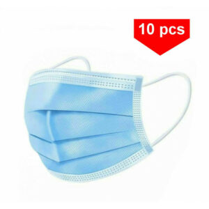 10 Pack 3 PLY disposeable mask