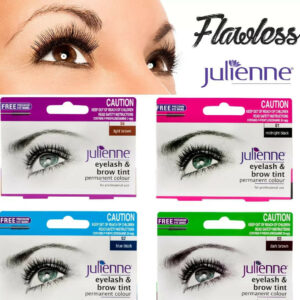 Julienne Professional Tinting Eyelash & Eyebrow Dye Tint Lash Kit - All Colours