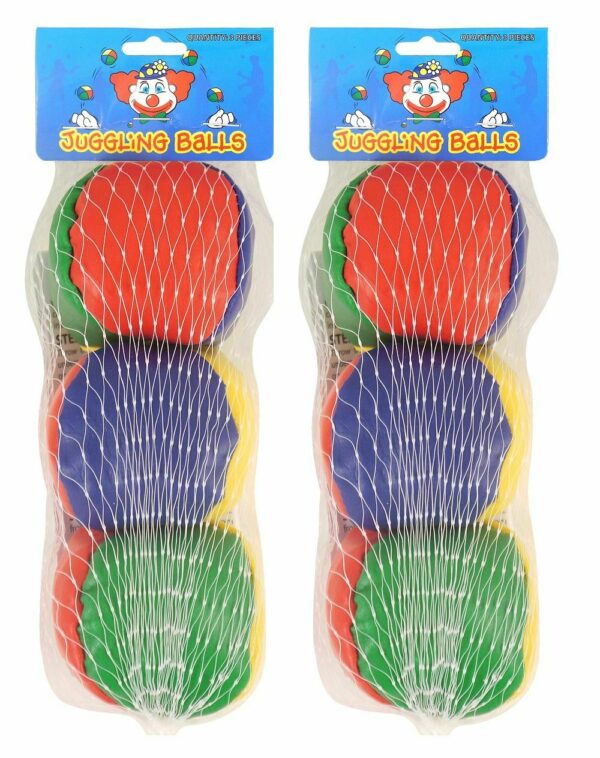 Traditional Kids Juggling Ball Set Fun Trick Circus Beginners Learning Toy