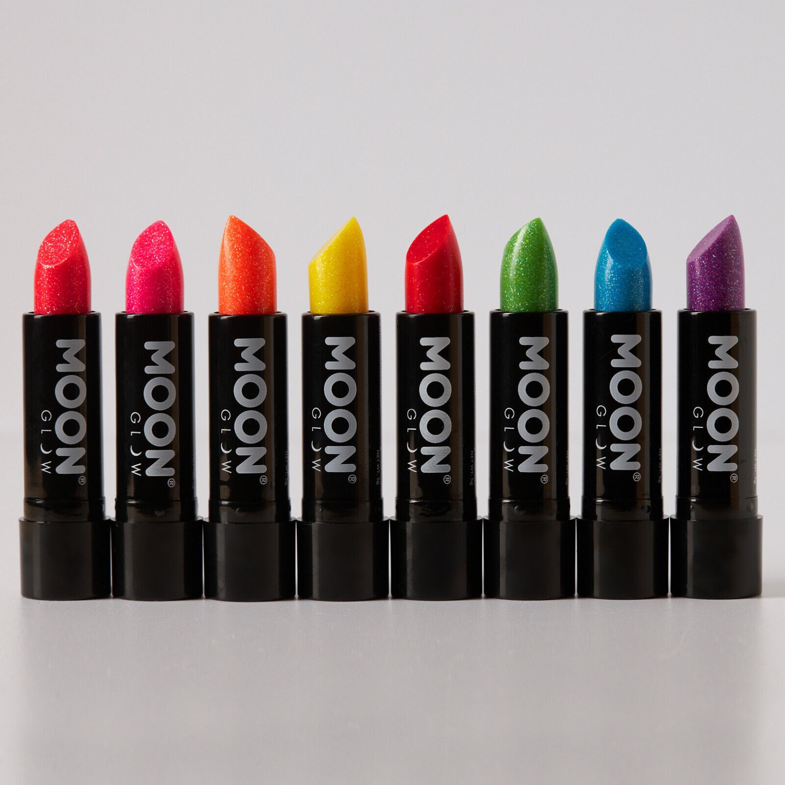 Moon Glow Neon UV Lipstick OR UV Body Crayons - Glows brightly under UV!