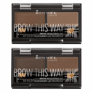 Rimmel Brow This Way Eyebrow Sculpting Kit with Pro Brushes