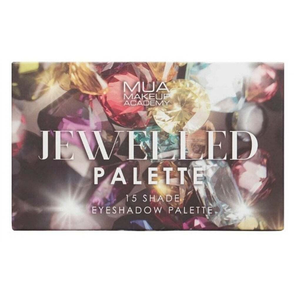 MUA Jewelled 15 Shade Eyeshadow Palette 16.5g - Image 2