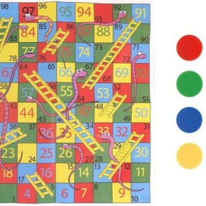 Mini Snakes & Ladders Game Party Bag fillers Bag Kids Pocket Money Toy Pick QTY