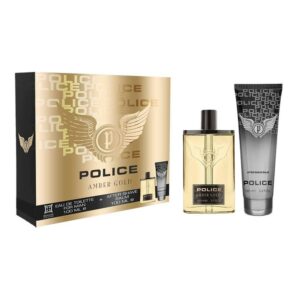Police Amber Gold for Women Gift Set 100ml EDT + 125ml Body Lotion