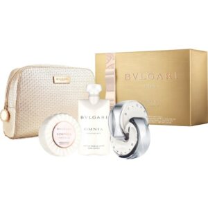 Bvlgari Omnia Crystalline Gift Set 100ml EDT + 15ml EDT + 40ml Handcream