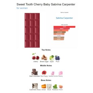Sabrina Carpenter Sweet Tooth Cherry Baby Eau de Parfum 30ml Spray