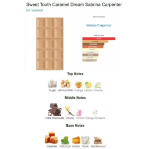 Sabrina Carpenter Sweet Tooth Caramel Dream Eau de Parfum 30ml Spray