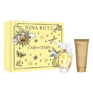 Nina Ricci L'air Du Temps Gift Set 100ml EDT + 75ml Body Lotion