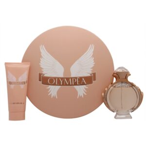 Paco Rabanne Olympea Gift Set 80ml EDP + 100ml Body Lotion + 10ml EDP Travel Spray