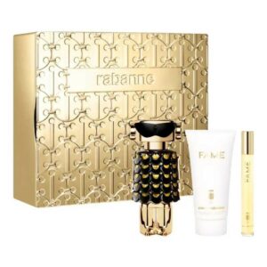 Paco Rabanne Fame Parfum Gift Set 50ml Parfum + 75ml Body Lotion + 10ml Travel Spray