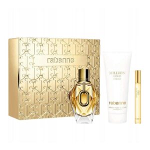 Paco Rabanne Million Gold for Her Gift Set 50ml EDP + 100ml Body Lotion