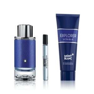Mont Blanc Explorer Ultra Blue Gift Set 60ml EDP + 100ml Shower Gel