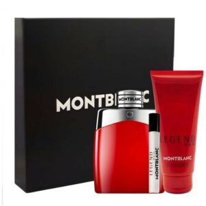 Mont Blanc Legend Red Gift Set 100ml EDP + 100ml Shower Gel + 7.5ml EDP