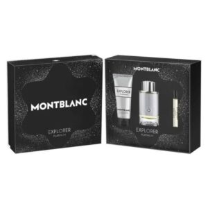 Mont Blanc Explorer Platinum Gift Set 60ml EDP + 100ml Shower Gel