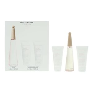 Issey Miyake L'Eau d'Issey Pivoine Gift Set 50ml EDT + 2 x 50ml Body Lotion