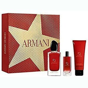 Giorgio Armani Si Passione Gift Set 50ml EDP + 15ml EDP + 2ml Mascara