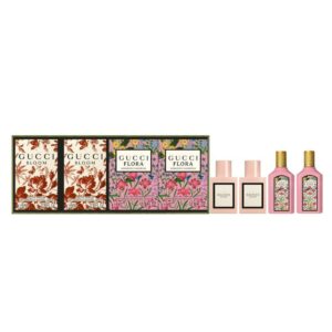 Gucci Miniature Gift Set 2 x 5ml Bloom EDP + 2 x 5ml Flora EDP